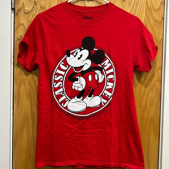 Disney Other - Disney Mickey Mouse 90th Anniversary Graphic T-Shirt Size Medium